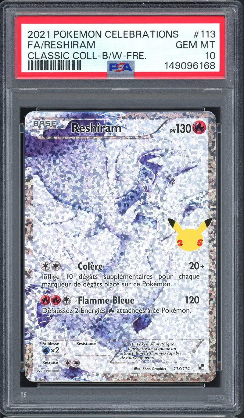 PSA 10 Reshiram