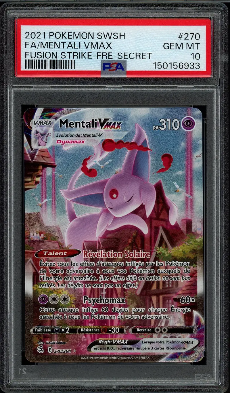 PSA 10 Mentali VMax