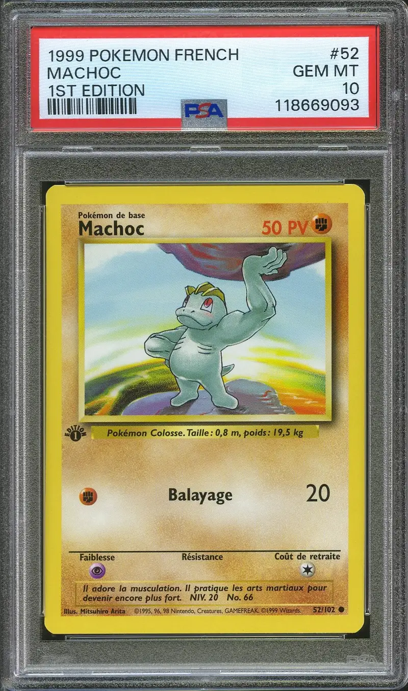 PSA 10 Machoc