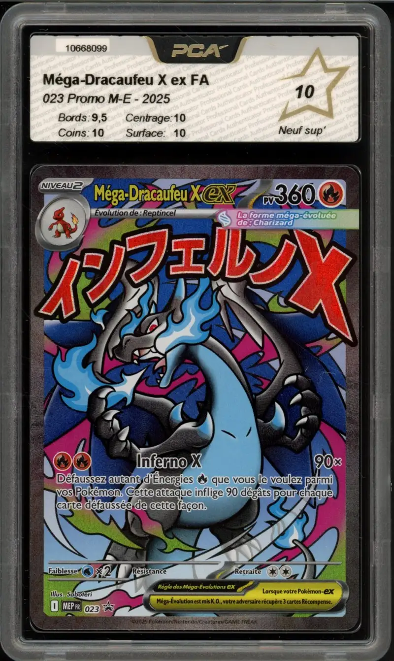 PCA 10 Méga-Dracaufeu X Ex