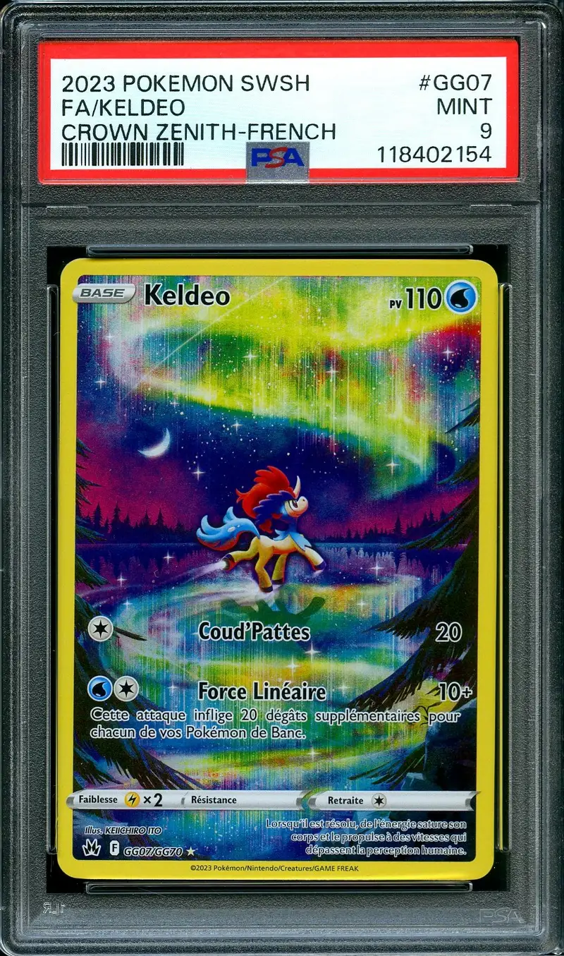 PSA 9 Keldeo
