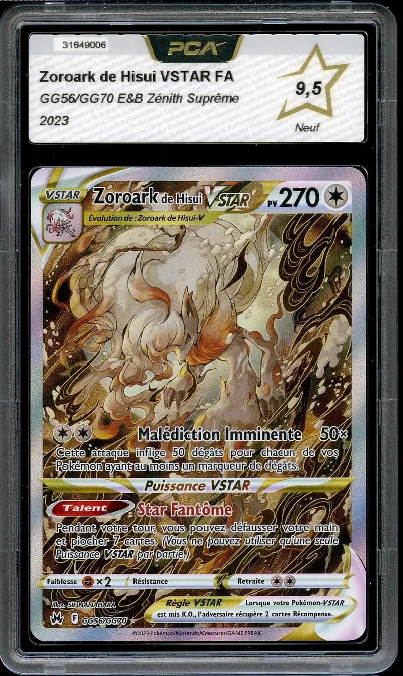 PCA 9.5 Zoroark de Hisui VStar