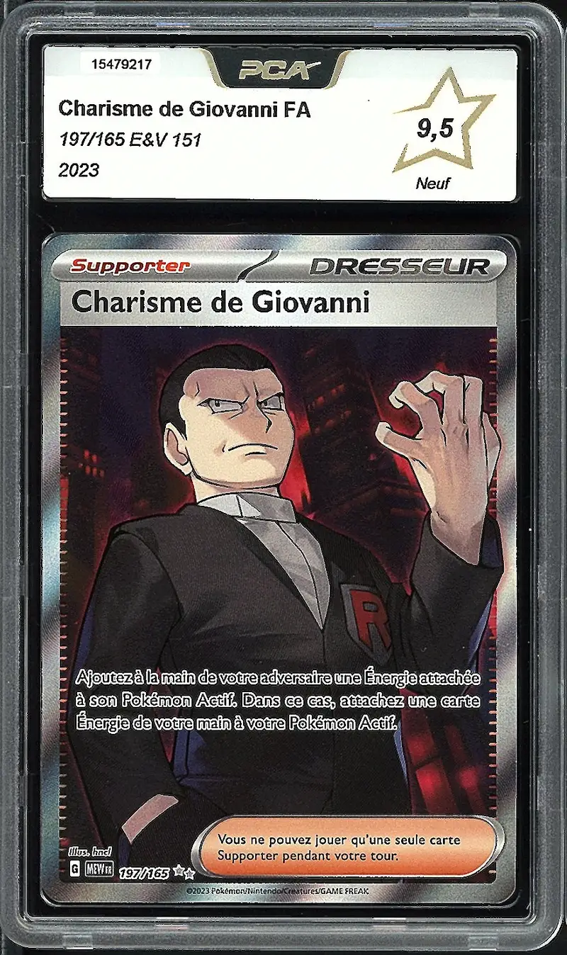 PCA 9.5 Charisme de Giovanni