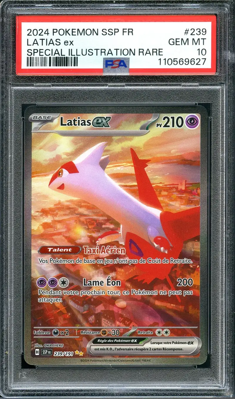 PSA 10 Latias Ex