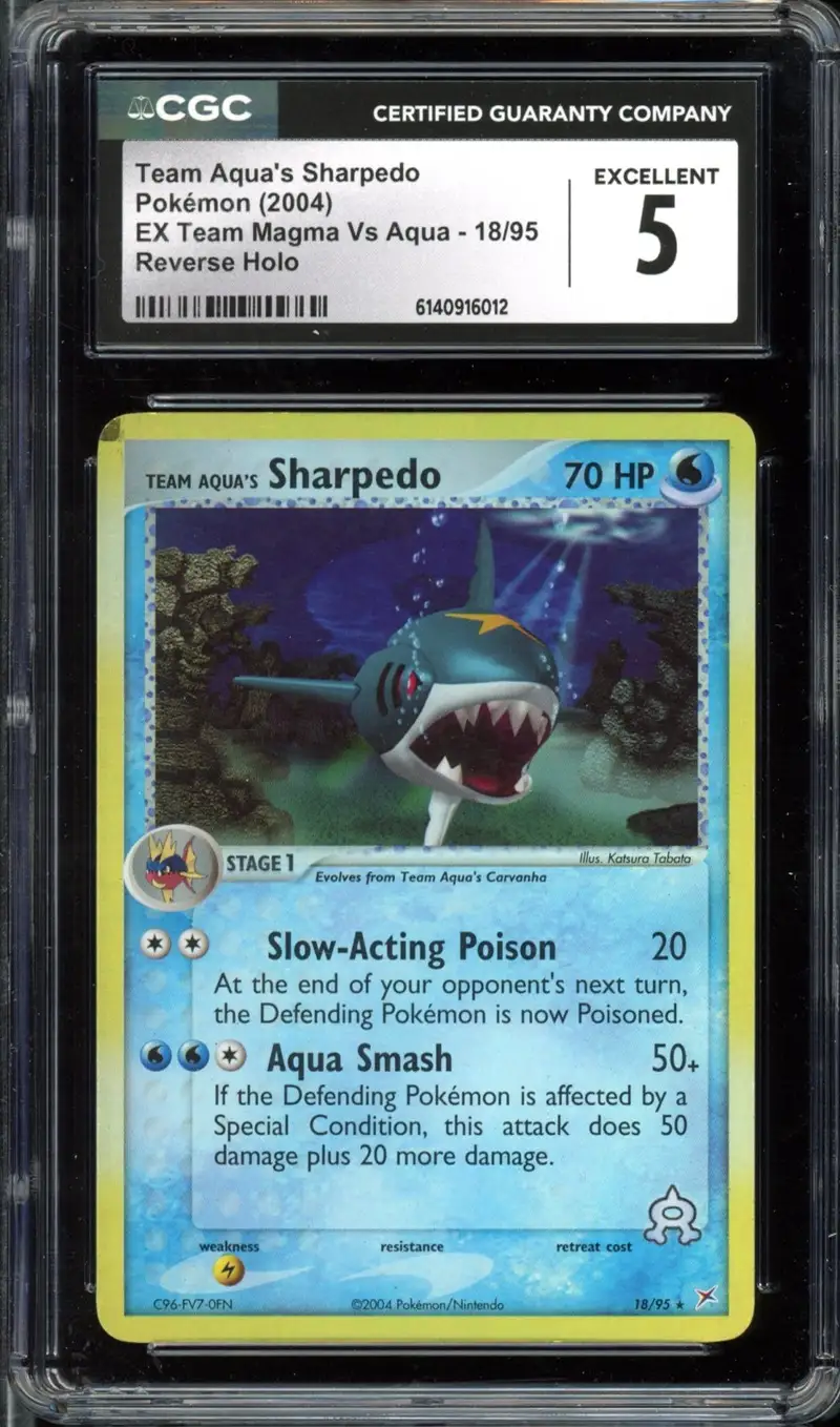 CGC 5 Team Aqua's Sharpedo Reverse