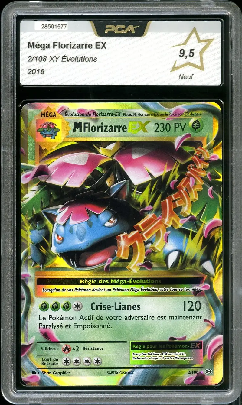 PCA 9.5 Méga Florizarre Ex