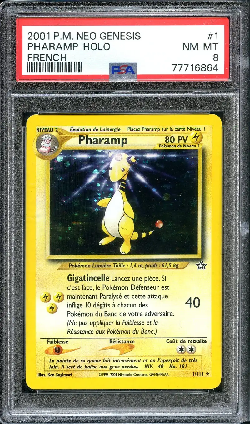 PSA 8 Pharamp Holo