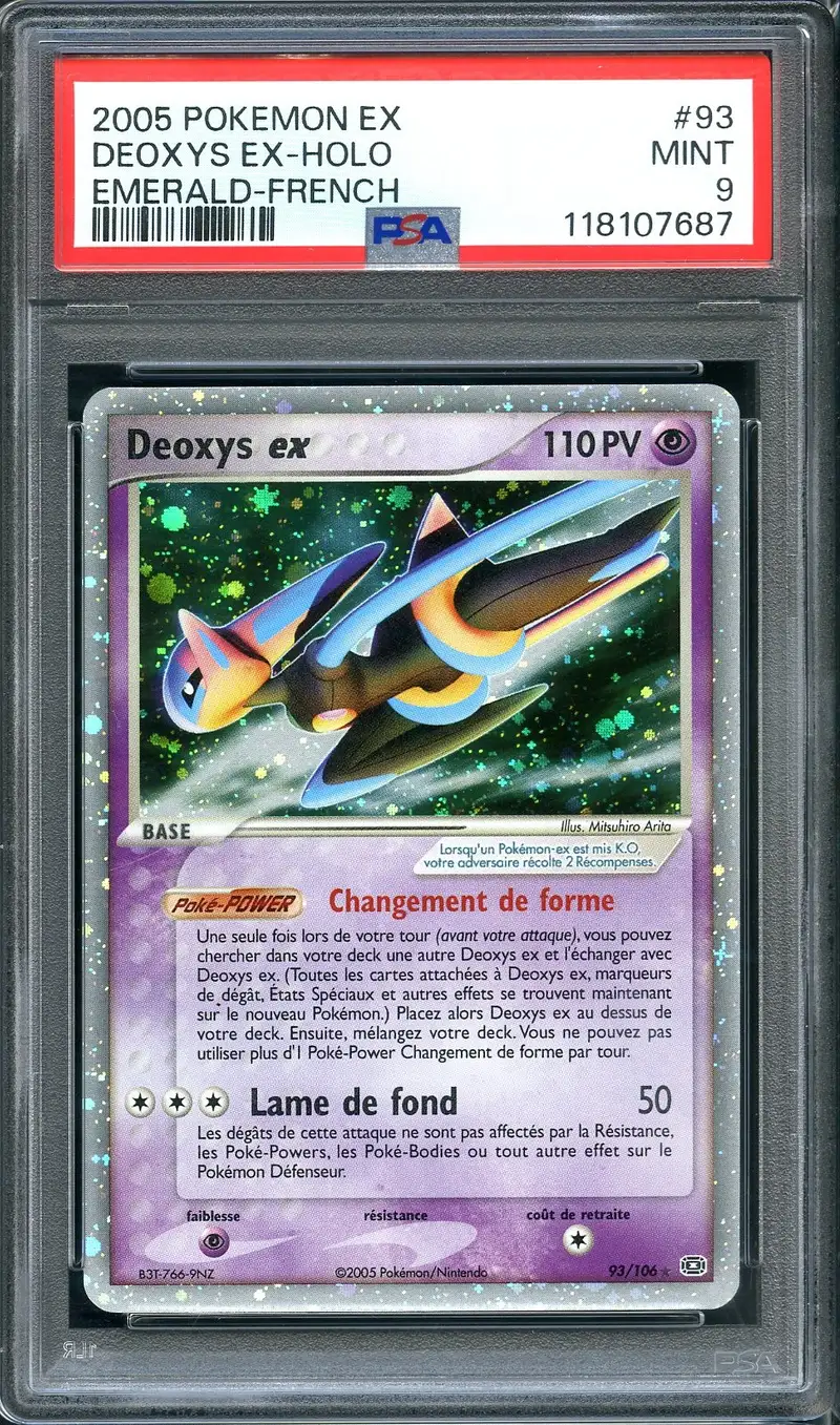 PSA 9 Deoxys Ex