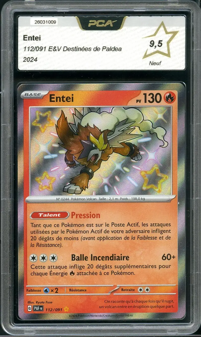 PCA 9.5 Entei Shiny