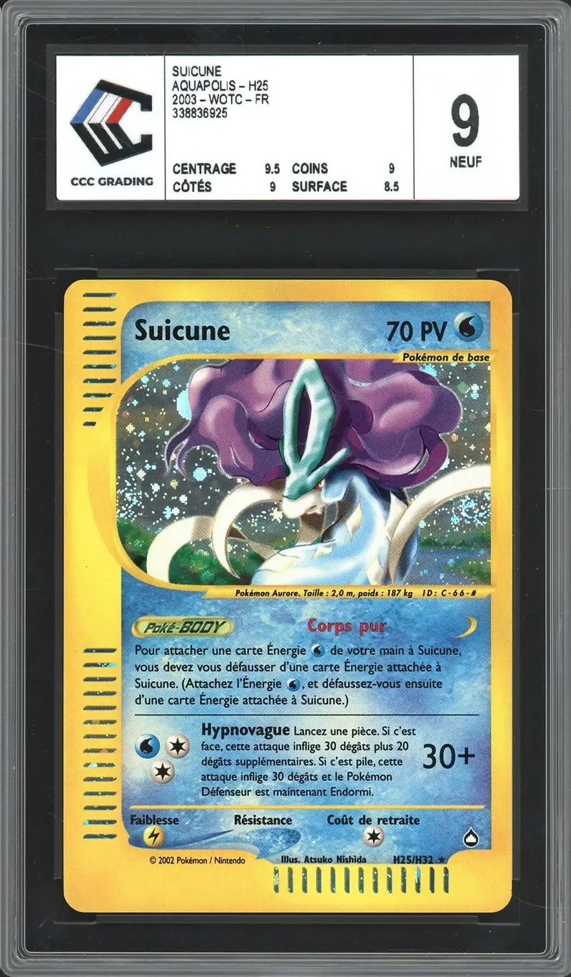 CCC 9 Suicune Holo