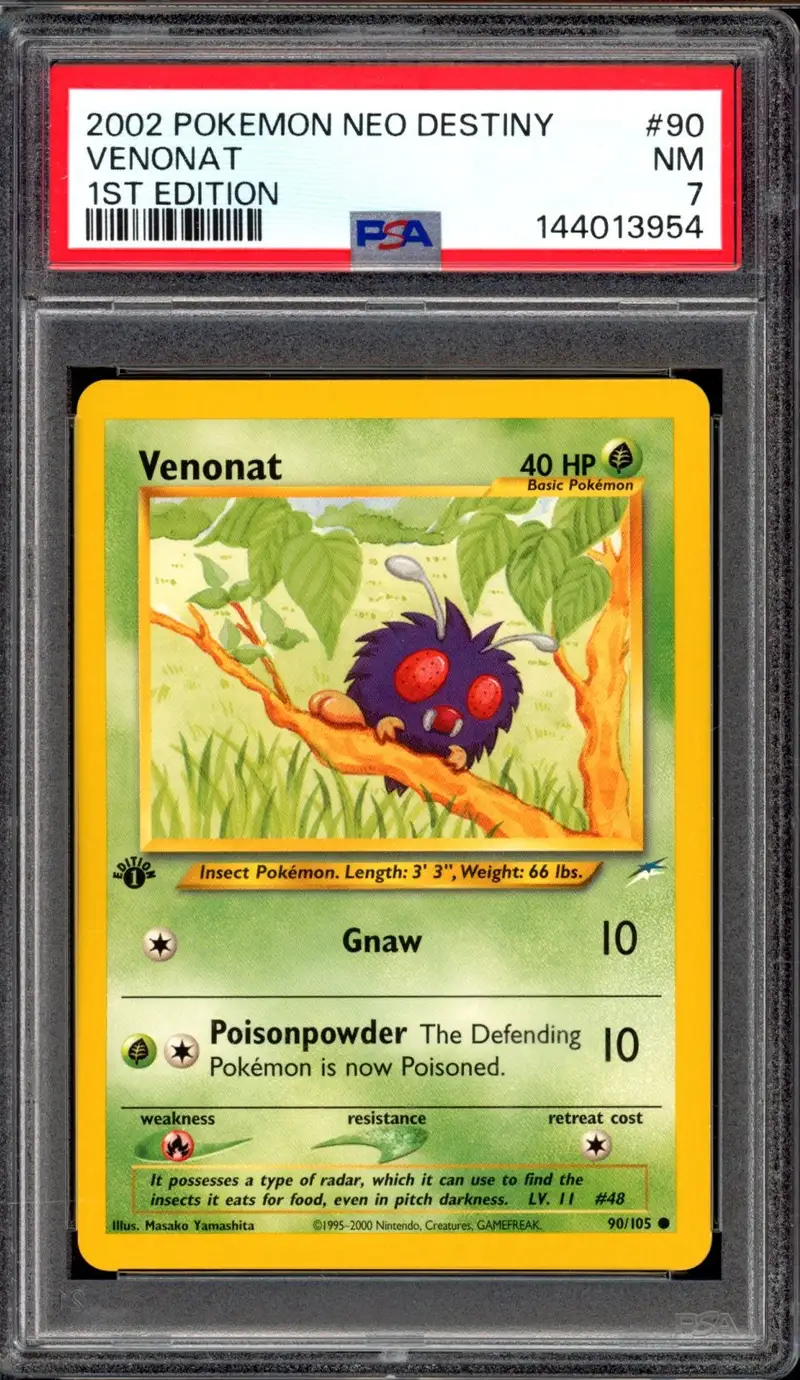 PSA 7 Venonat