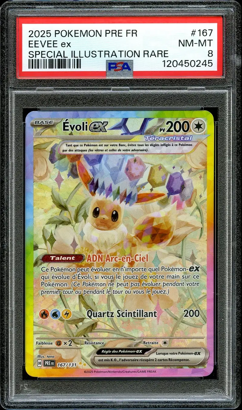 PSA 8 Évoli Ex
