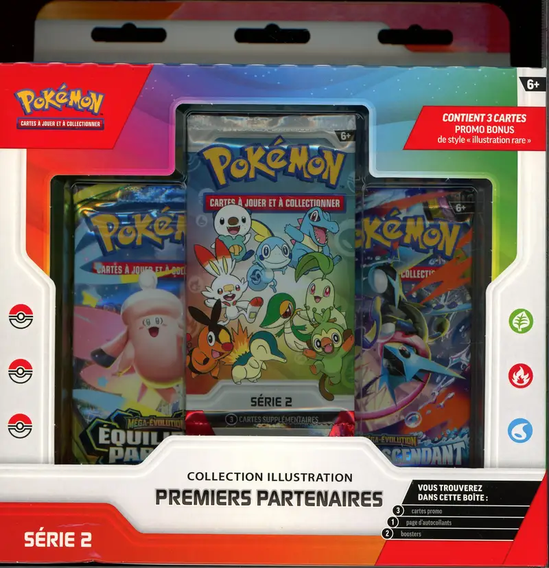 Coffret Collection Illustration Premiers Partenaires Série 2