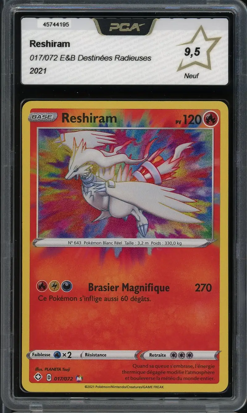 PCA 9.5 Reshiram Holo