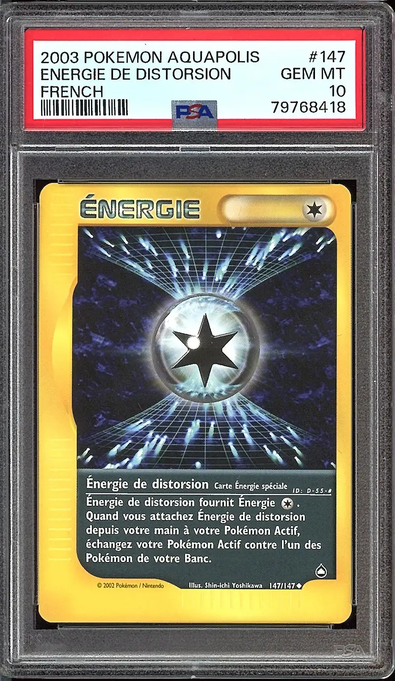 PSA 10 Energie de Distorsion