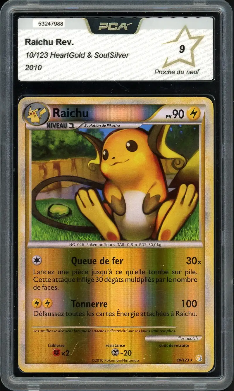 PCA 9 Raichu  Reverse