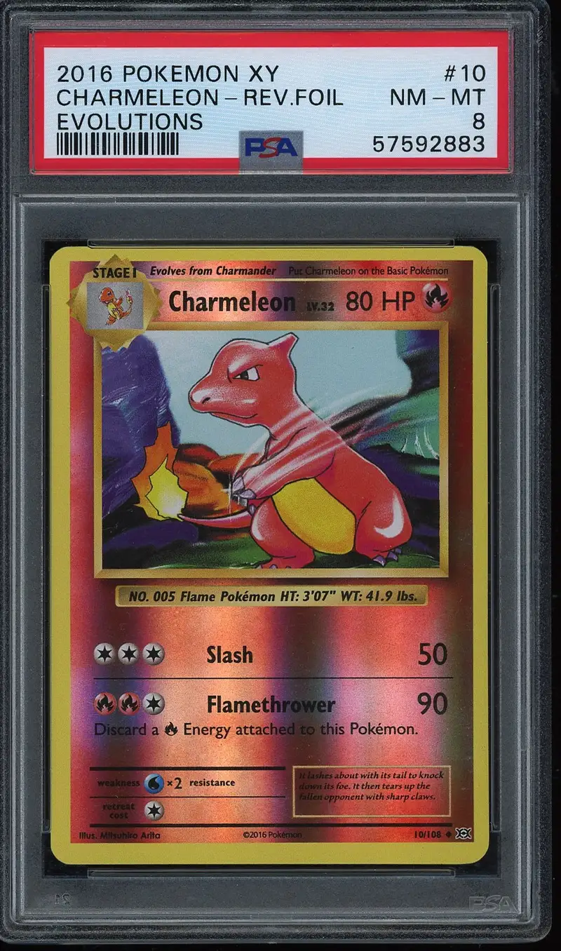 PSA 8 Charmeleon