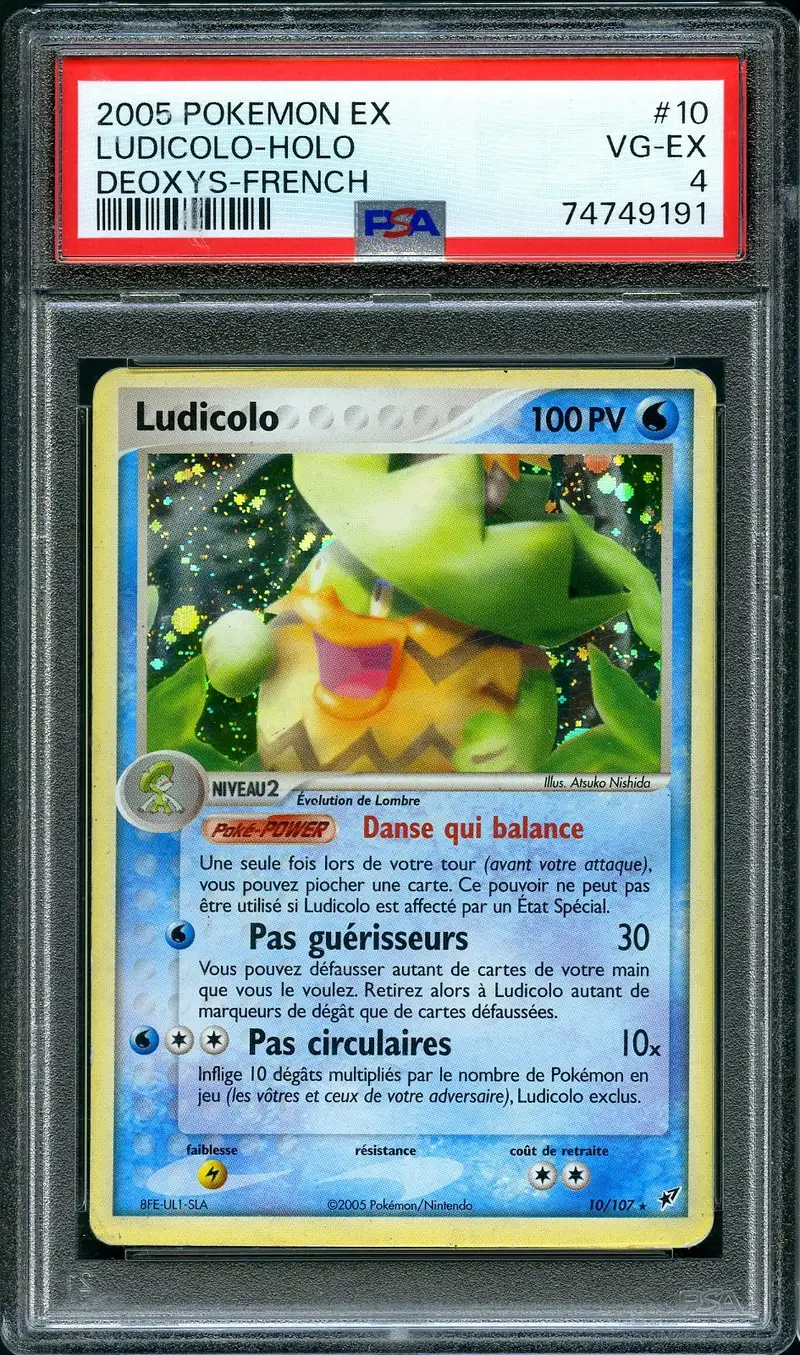 PSA 4 Ludicolo Holo