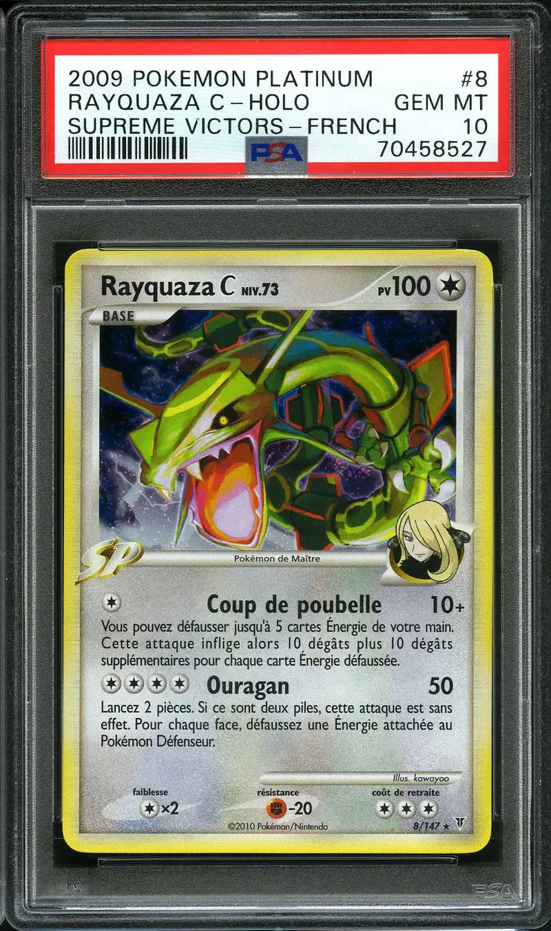 PSA 10 Rayquaza Holo