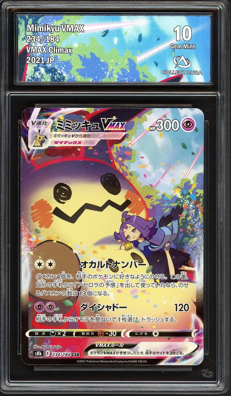 PSA 10 Team Rocket's Mimikyu