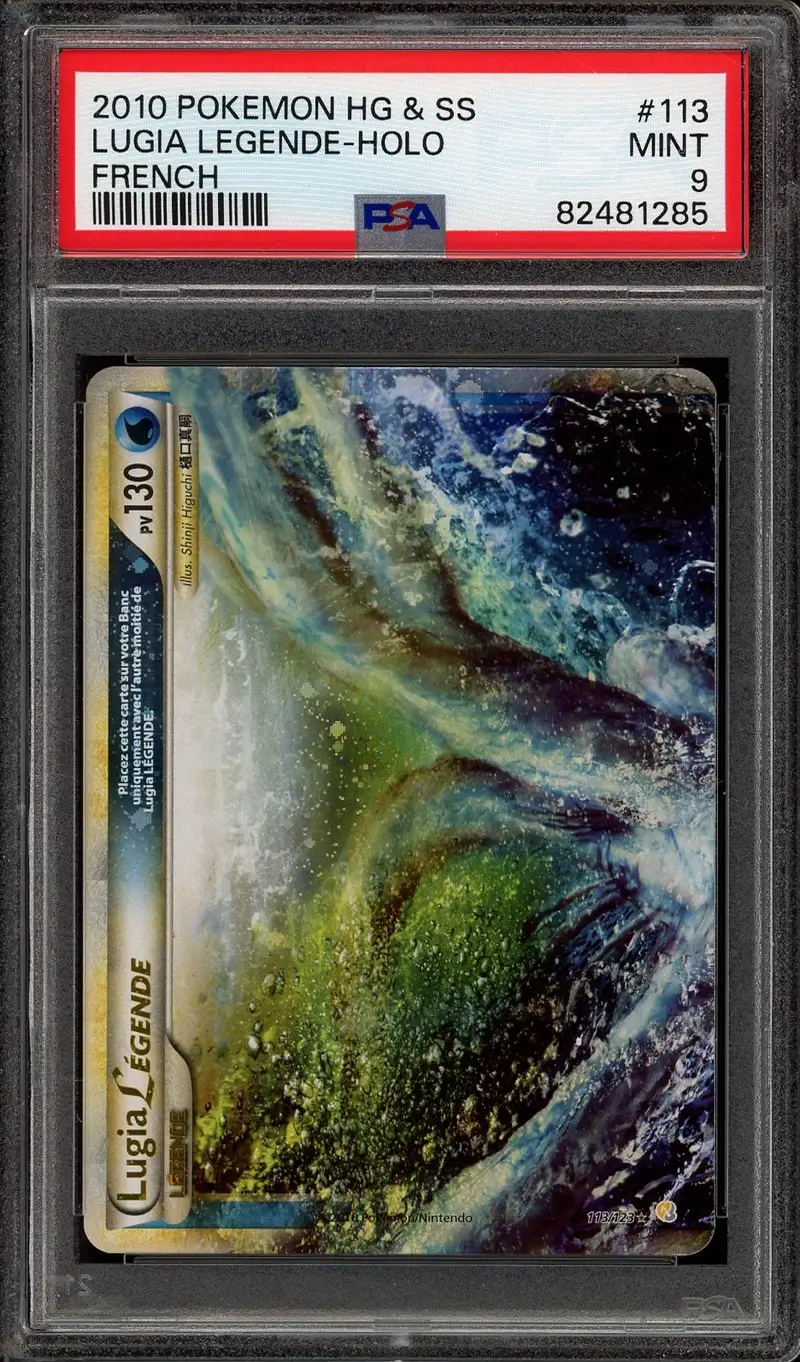 PSA 9 Lugia Légende