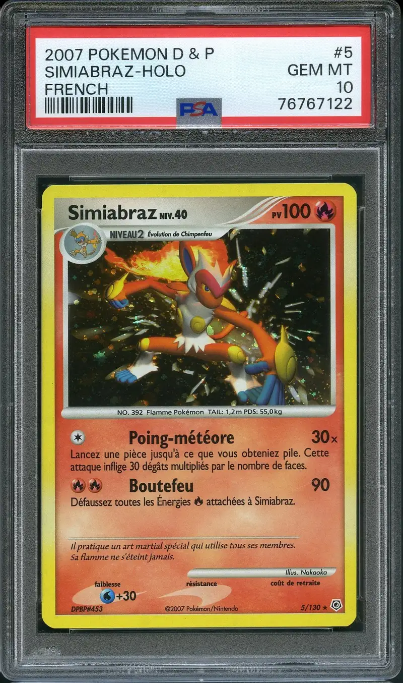PSA 10 Simiabraz Holo