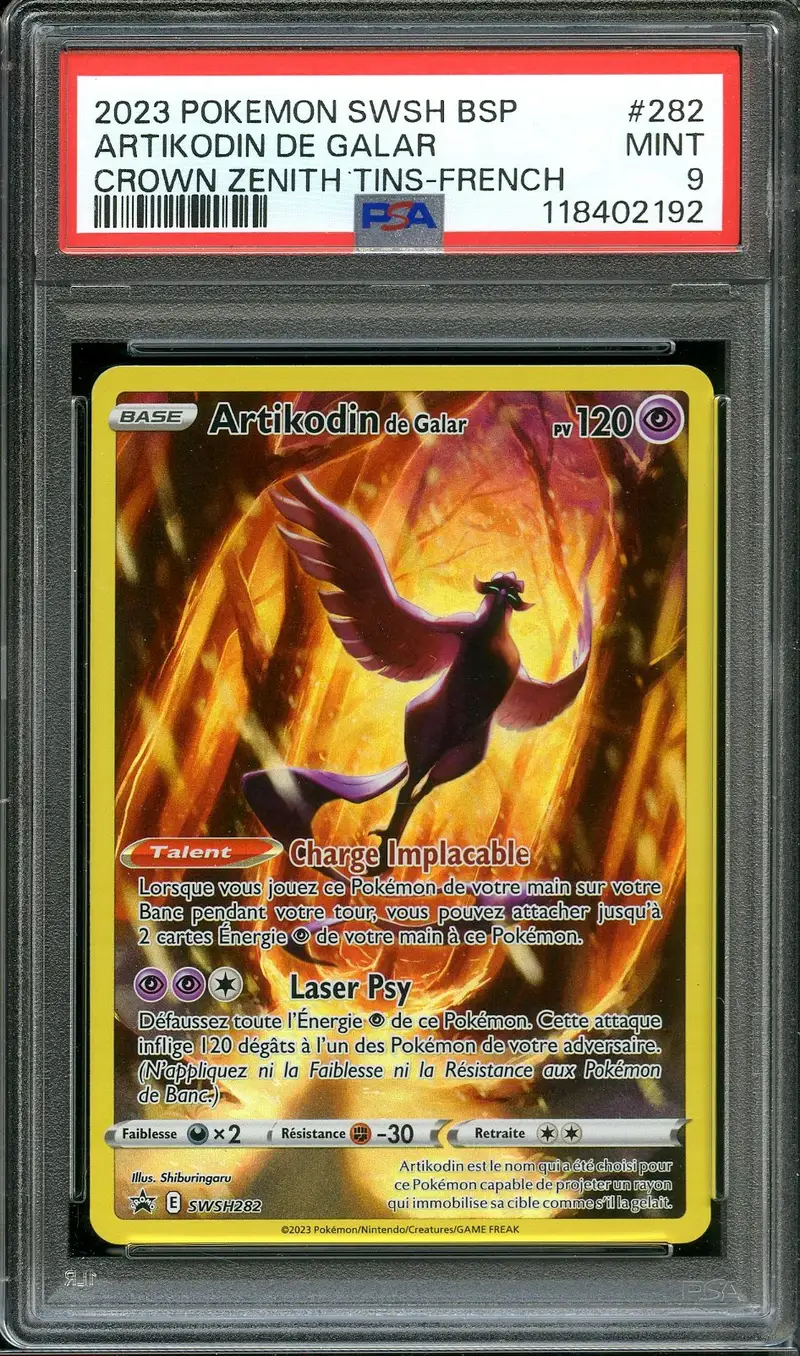 PSA 9 Artikodin de Galar