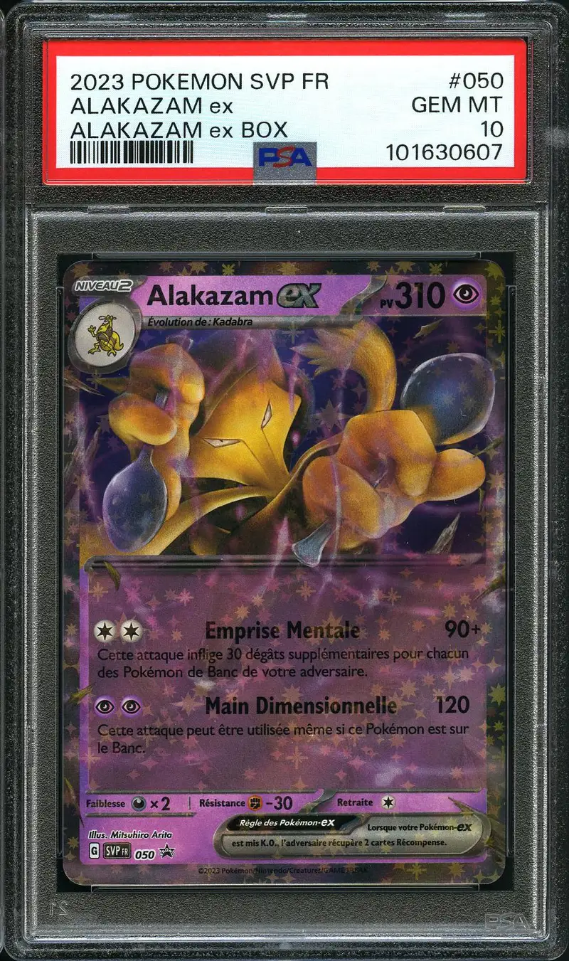 PSA 10 Alakazam Ex