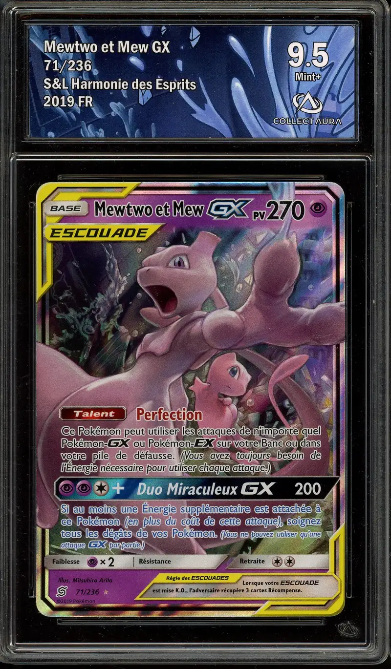 CA 9.5 Mewtwo et Mew Gx