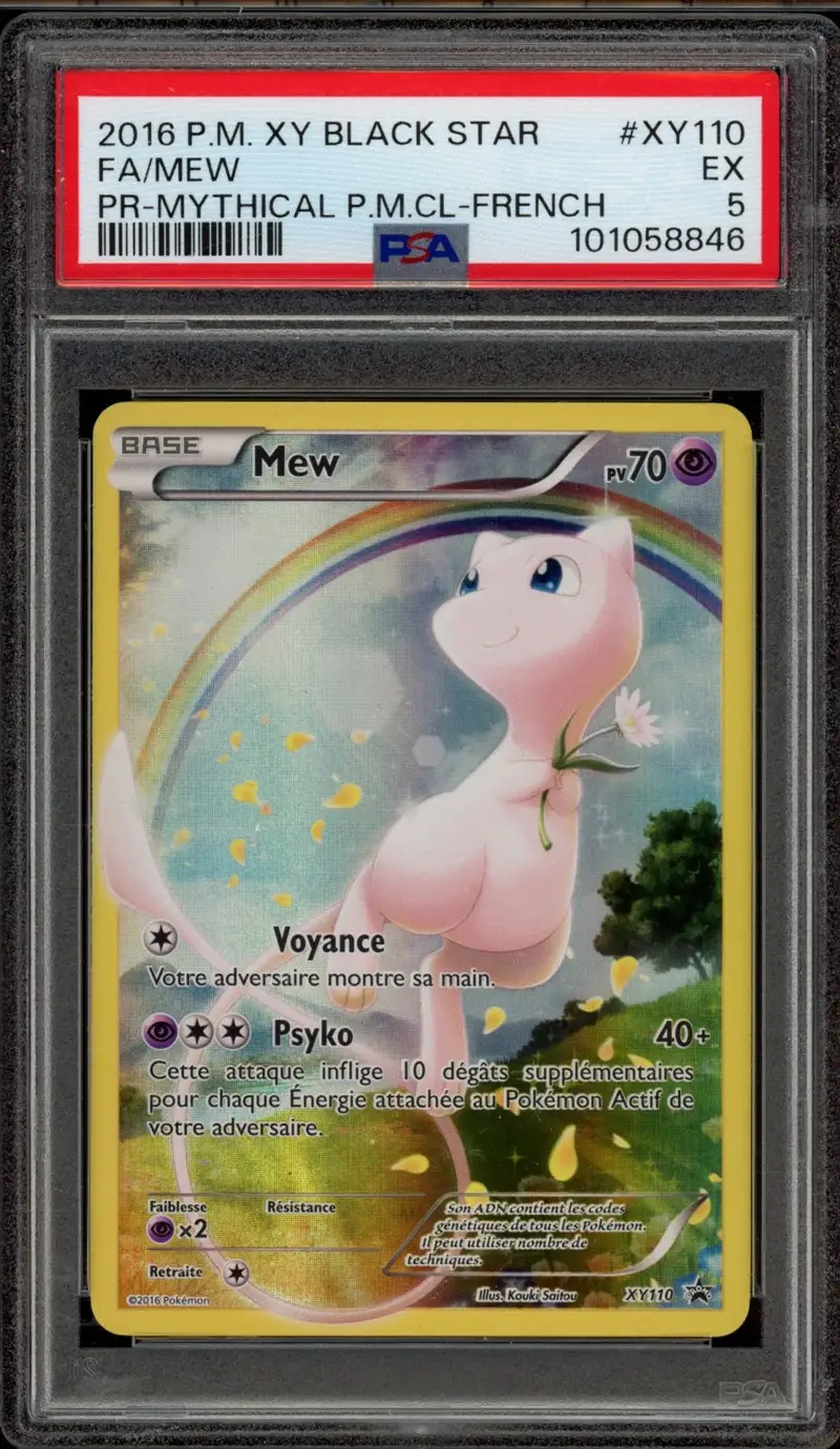 PSA EX 5 Mew