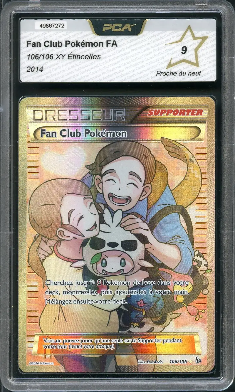 PCA 9 Fan Club Pokémon