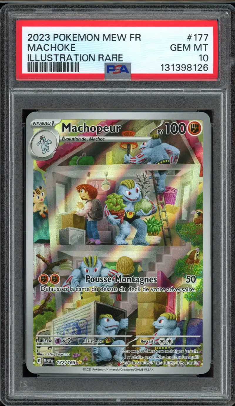 PSA 10 Machopeur