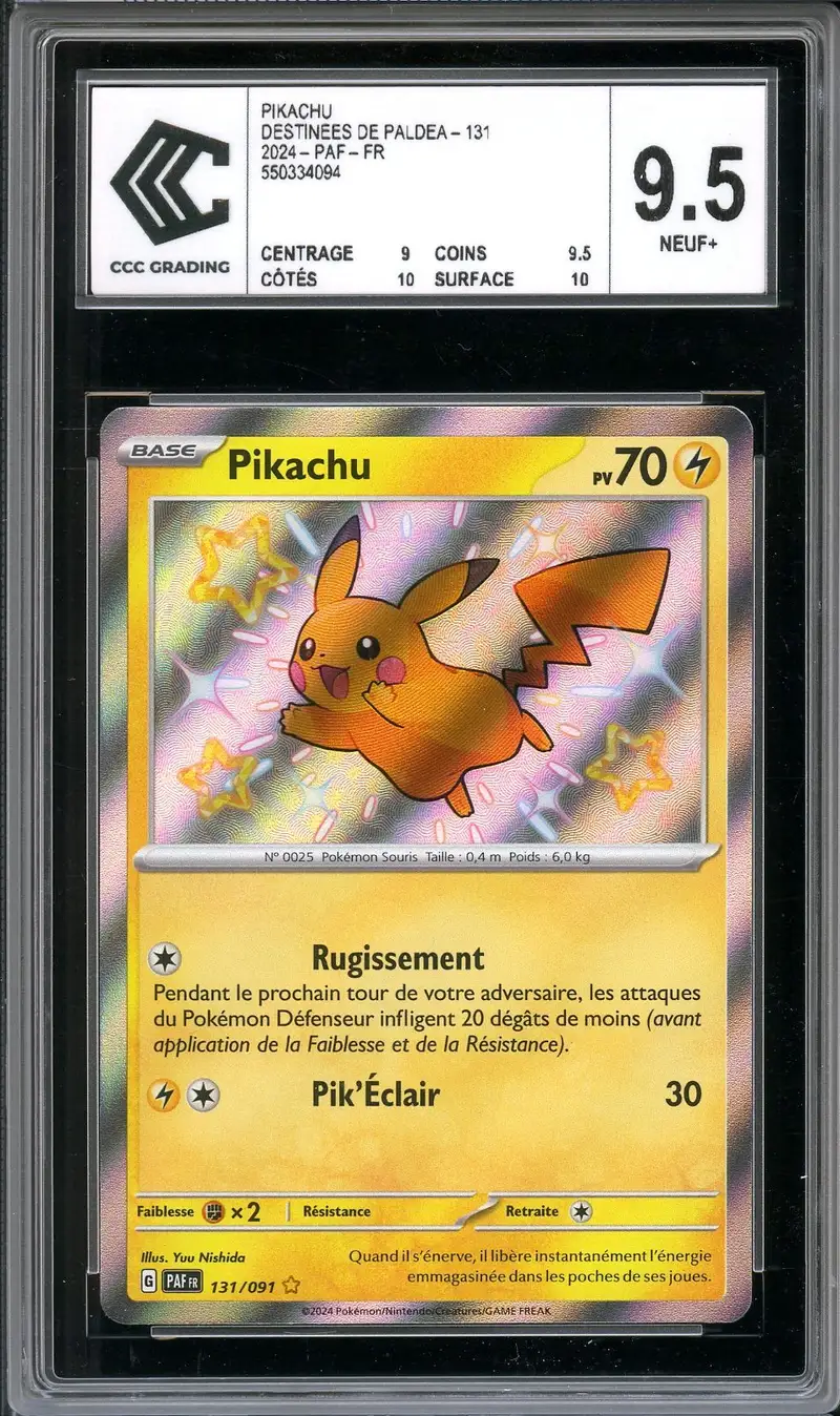 CCC 9.5 Pikachu Shiny