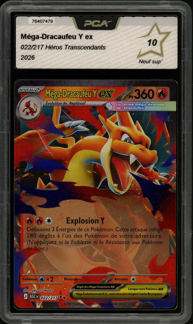PCA 10 Méga-Dracaufeu Y Ex