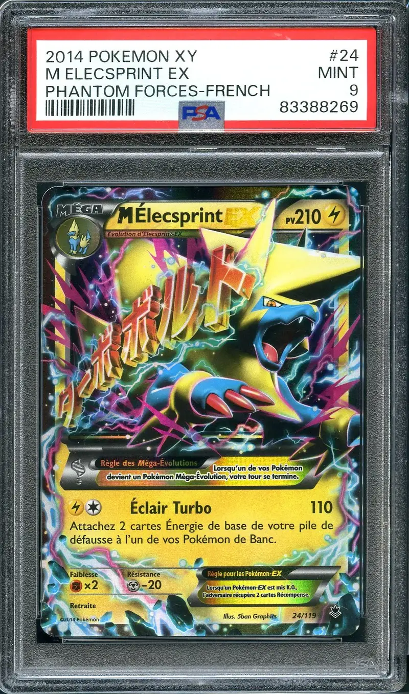 PSA 9 Méga Elecsprint Ex