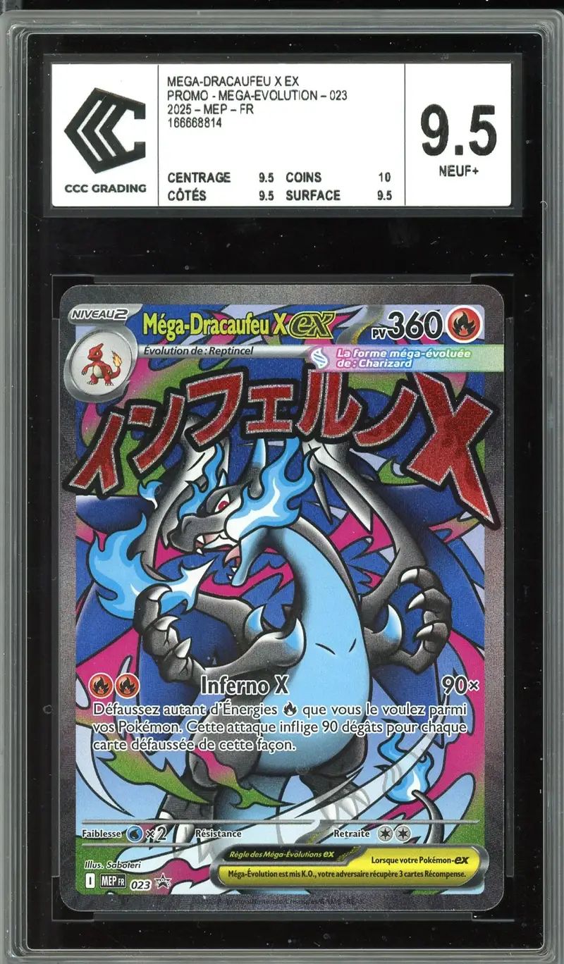 CCC 9.5 Méga-Dracaufeu X Ex