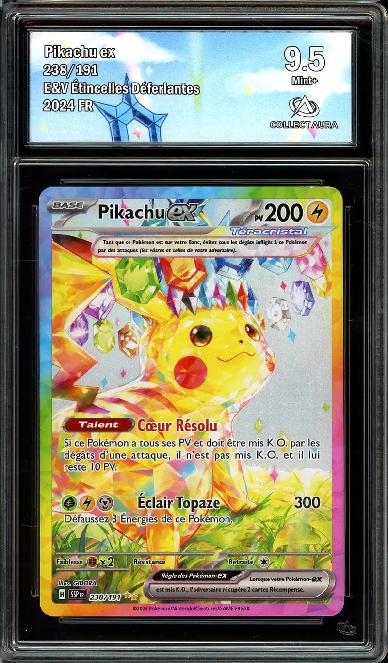 CA 9.5 Pikachu Ex