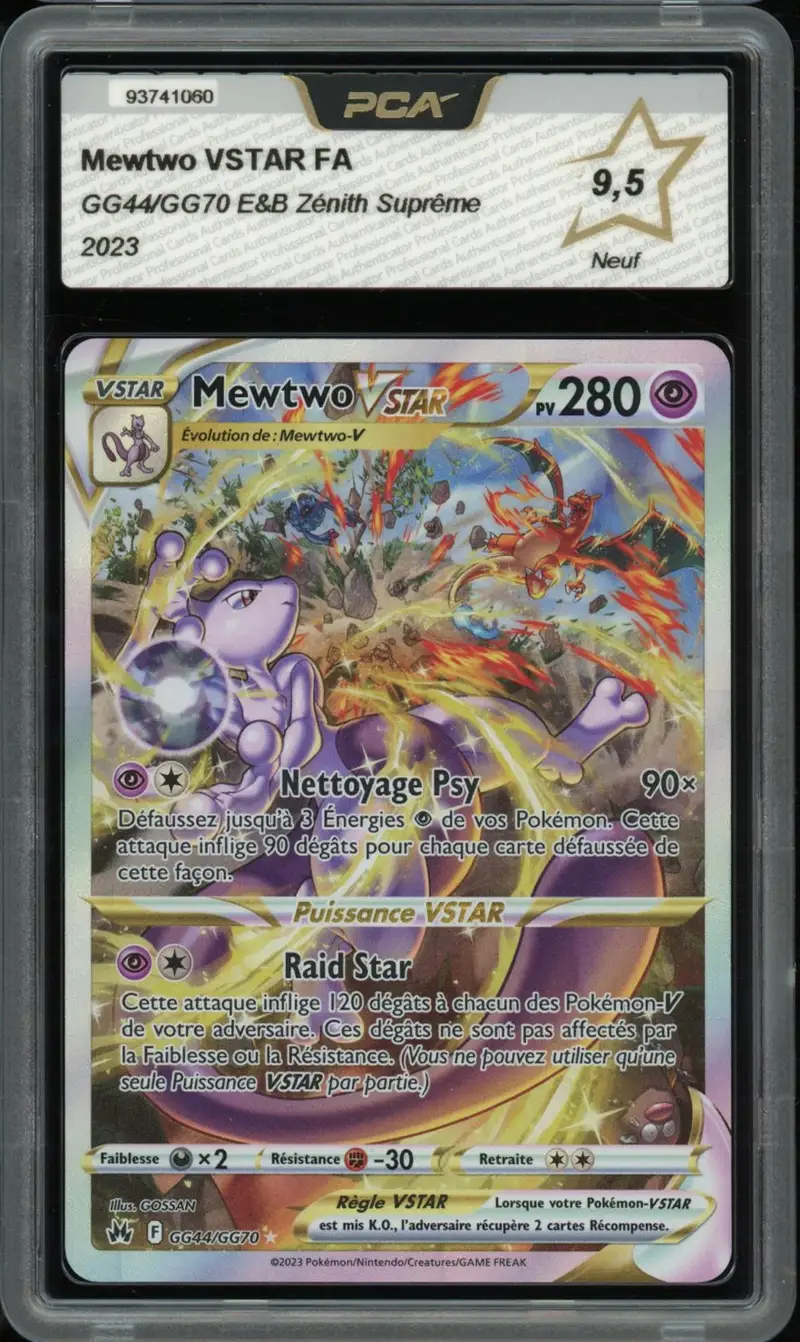 PCA 9.5 Mewtwo VStar