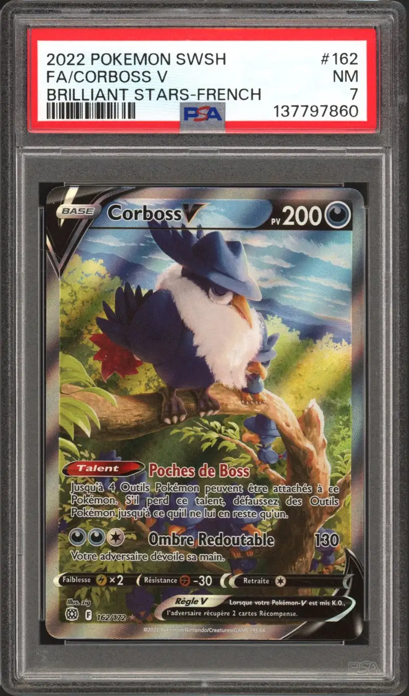 PSA 7 Corboss V