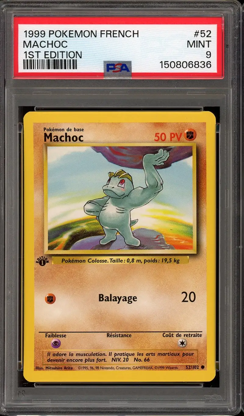 PSA 9 Machoc