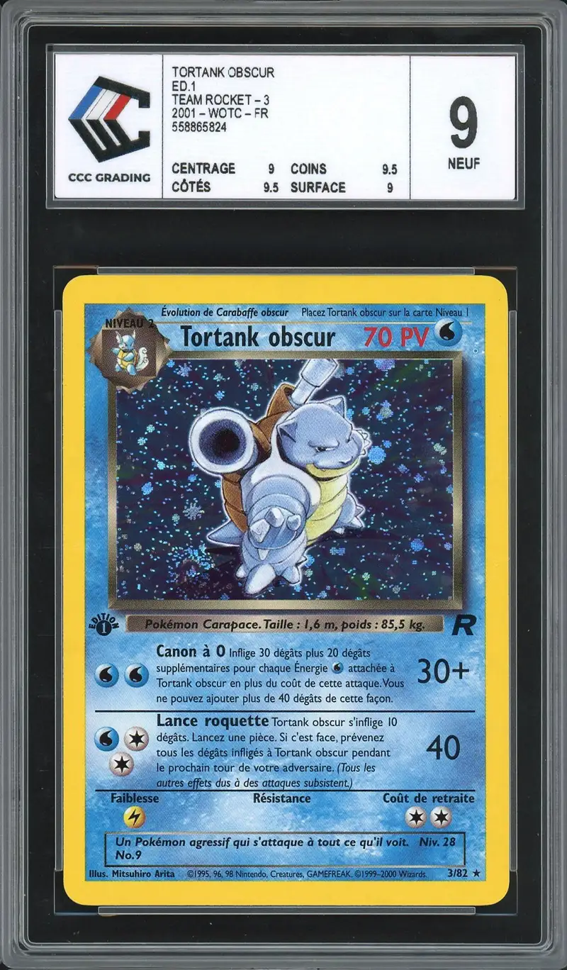 CCC 9 Tortank Obscur Holo