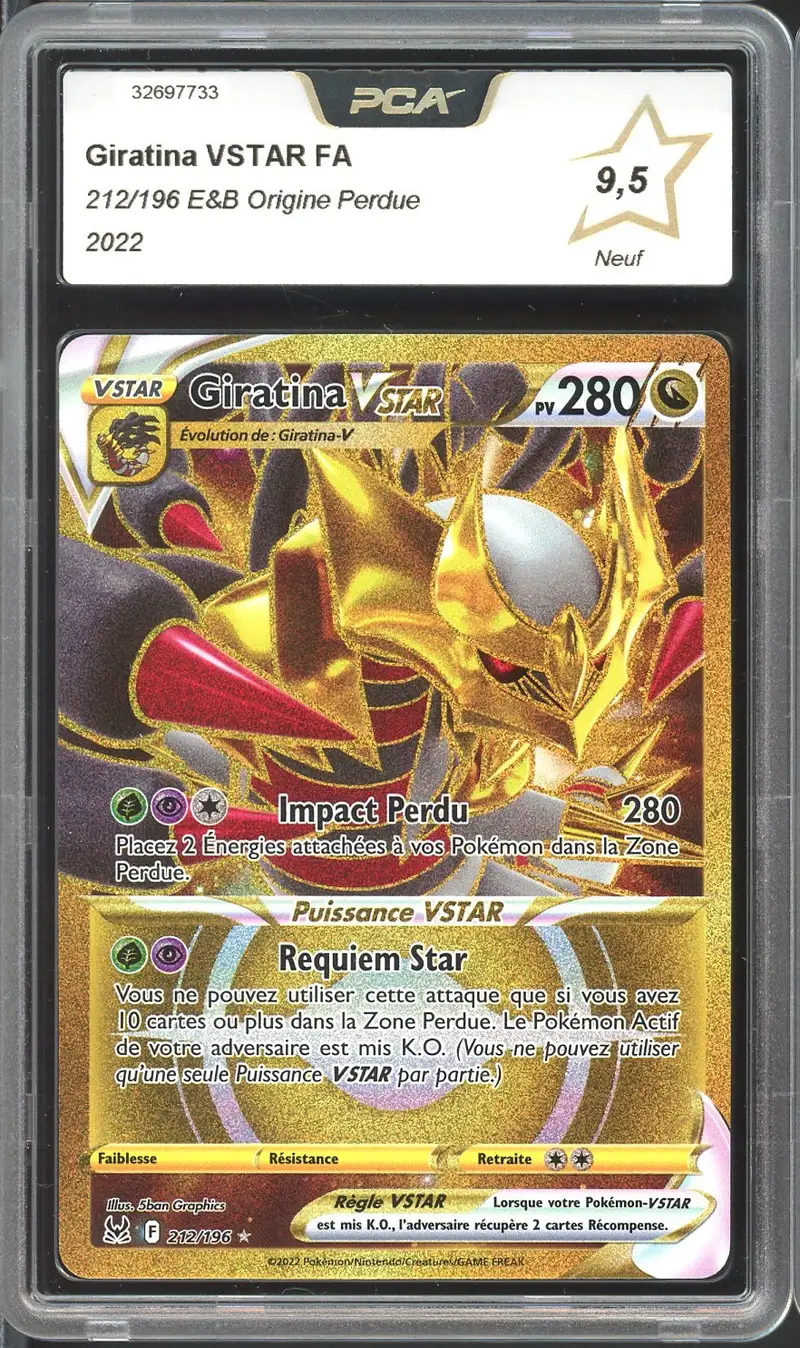 PCA 9.5 Giratina VStar Gold
