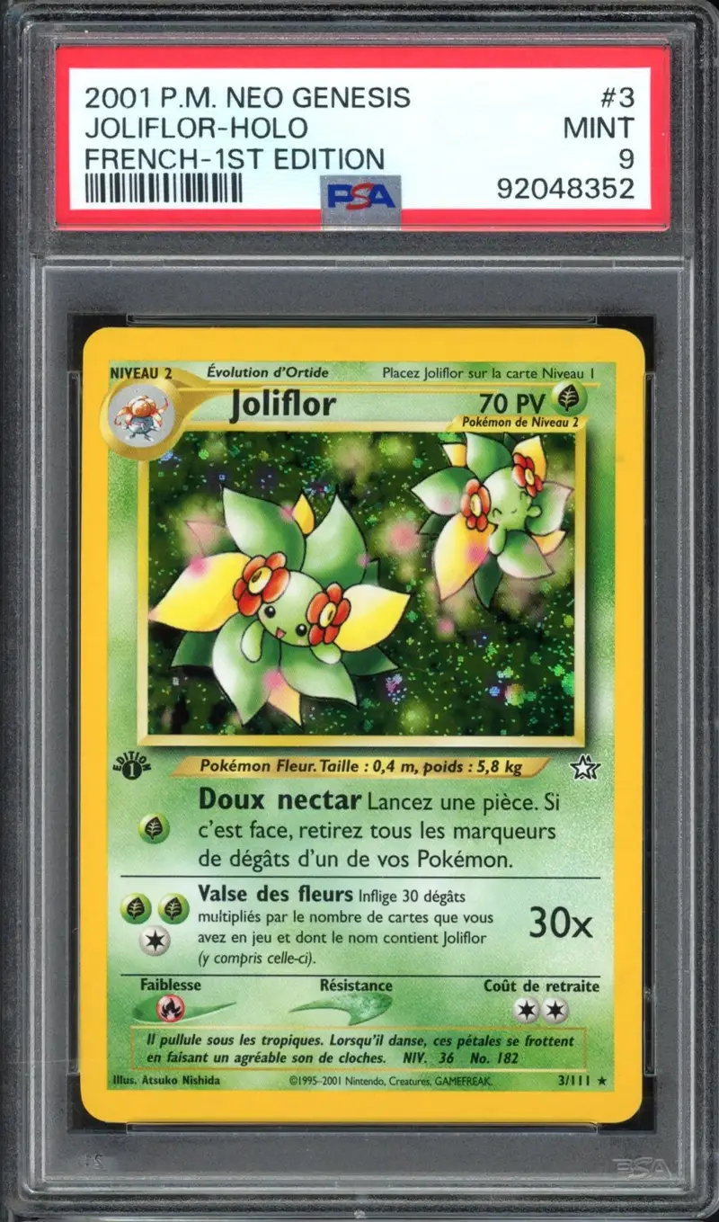 PSA 9 Joliflor Holo