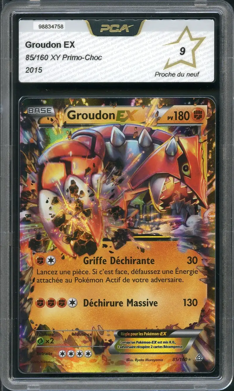 PCA 9 Groudon Ex
