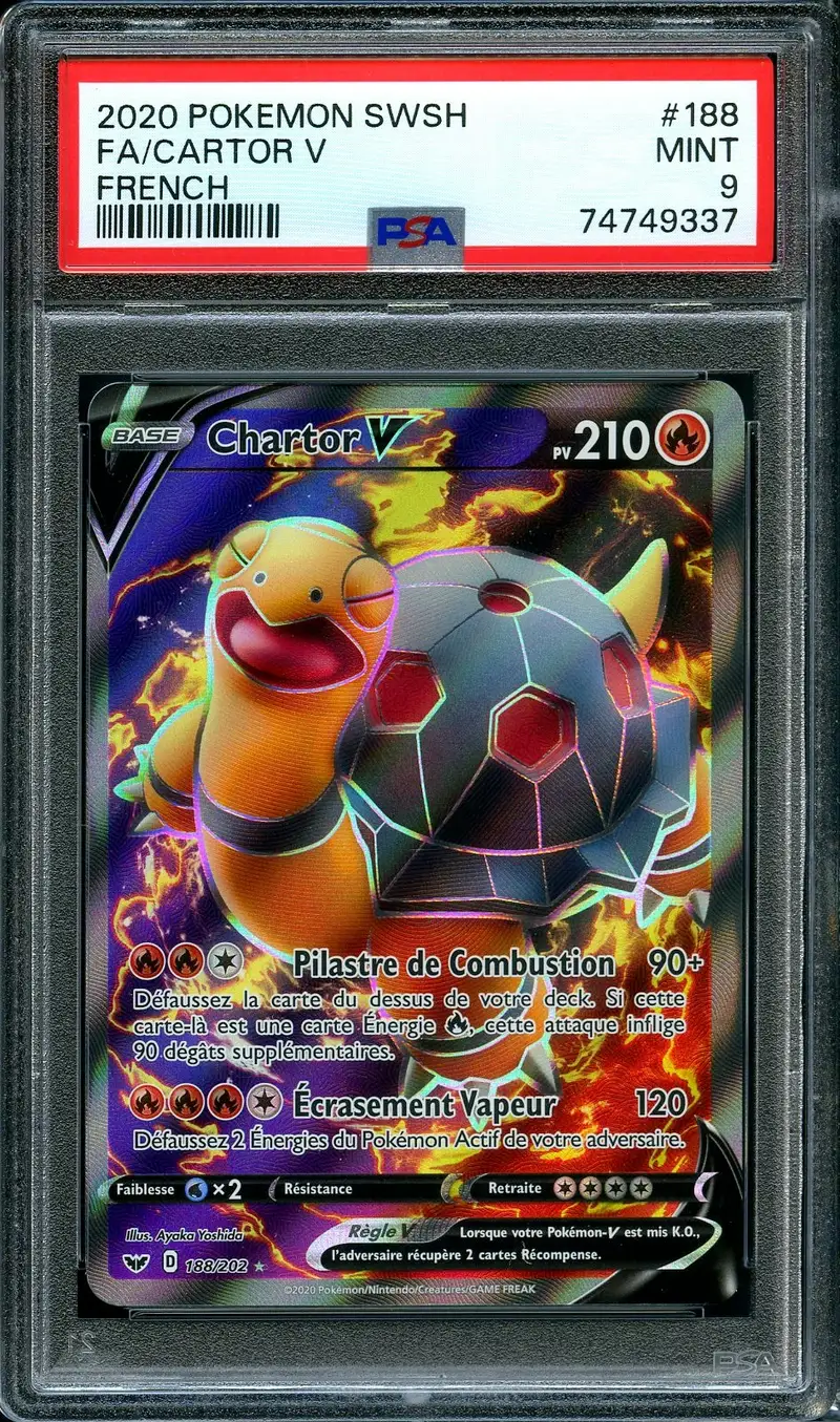 PSA 9 Chartor V