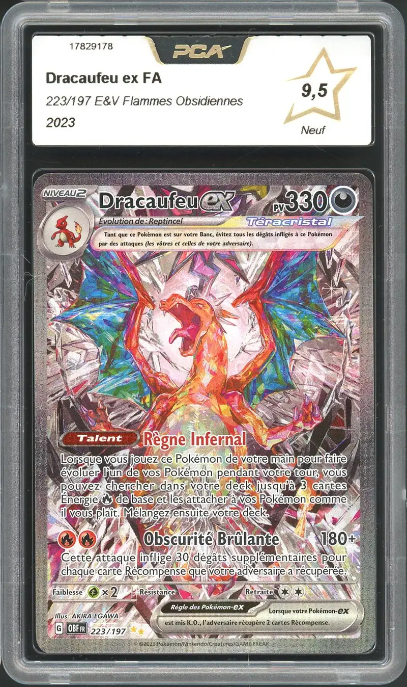 PCA 9.5 Dracaufeu Ex