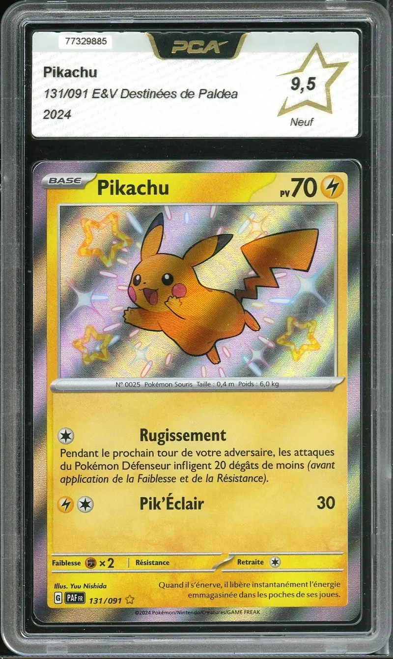 PCA 9.5 Pikachu Shiny