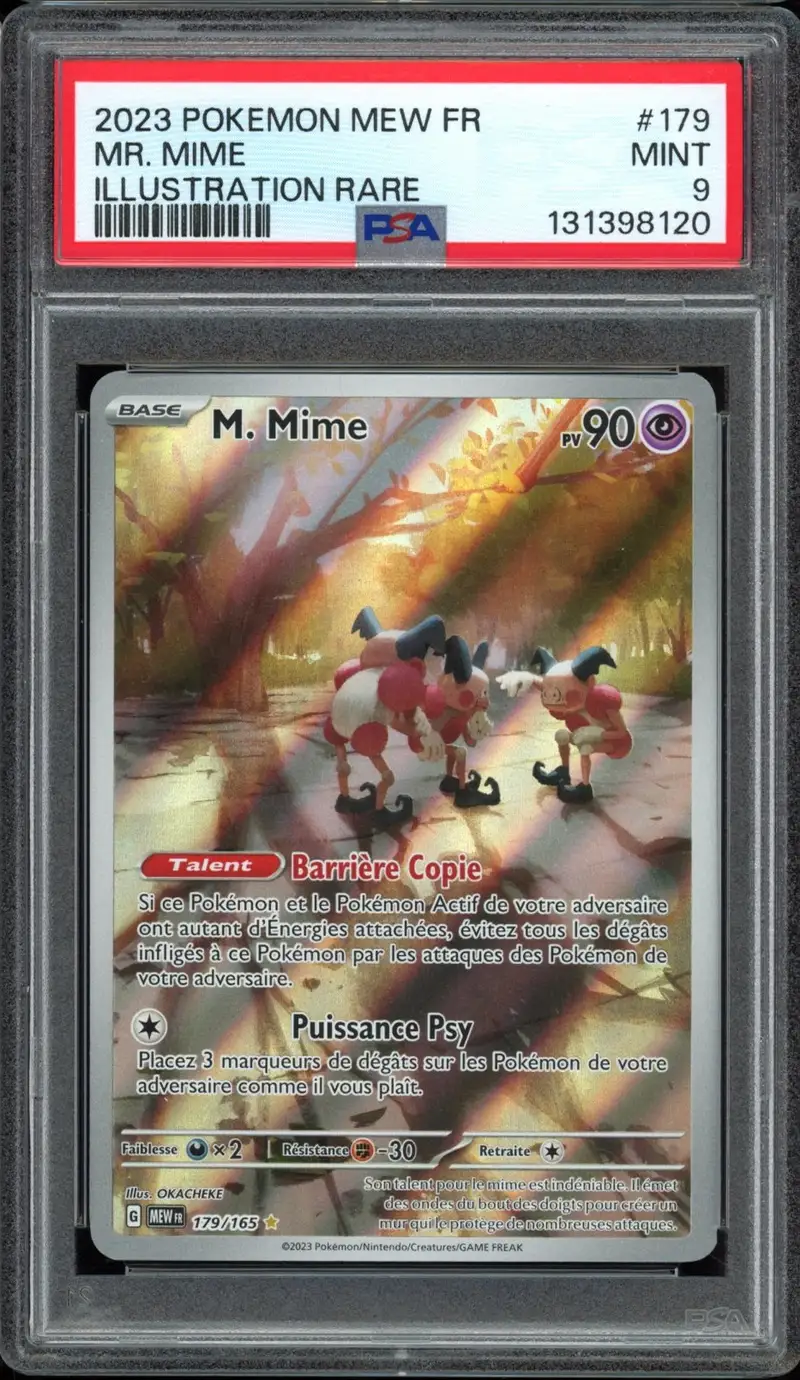 PSA 9 M. Mime