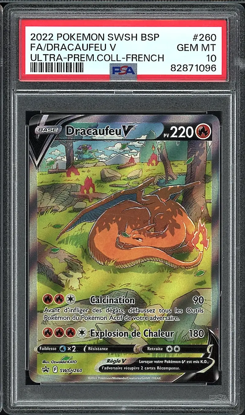 PSA 10 Dracaufeu V