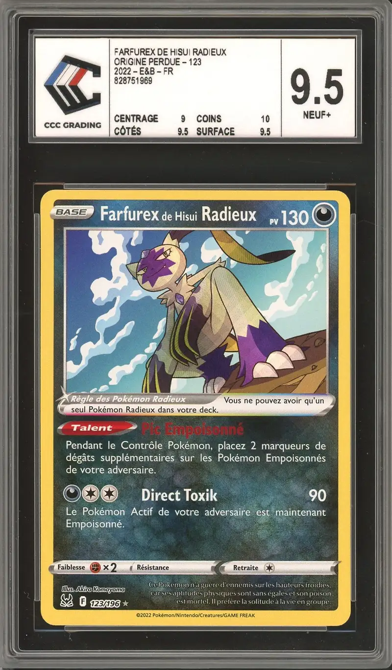 CCC 9.5 Farfurex de Hisui Radieux